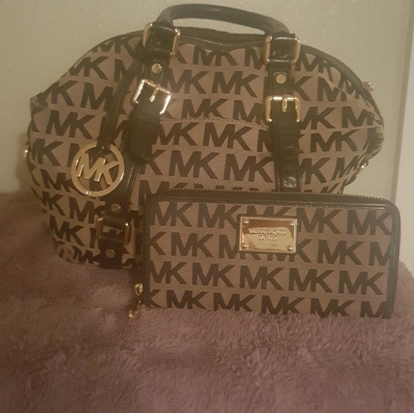 Michael Kors Handbags - Michael Kors bag and wallet